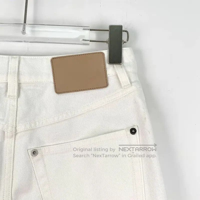 Louis Vuitton Louis Vuitton White Cotton Mini Skirt . Size 22" - 5 Thumbnail