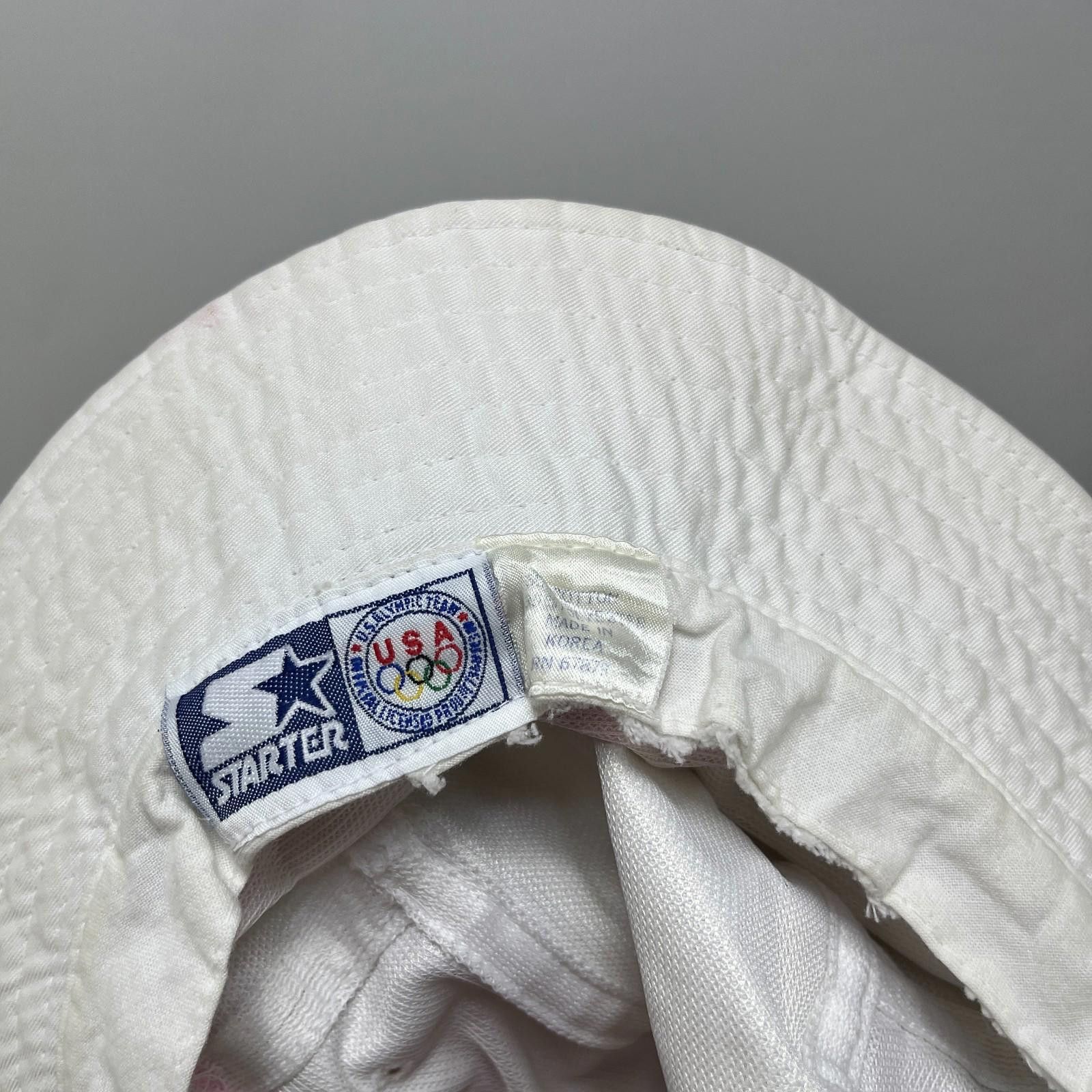 Starter Vintage 90s USA Olympic Starter Bucket Hat Small Medium Size ONE SIZE - 5 Thumbnail