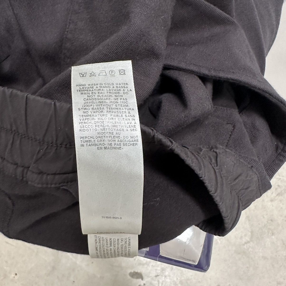 Rick Owens Drkshdw Rick Owens Black Drawstring Pants Size US 36 / EU 52 - 9 Thumbnail