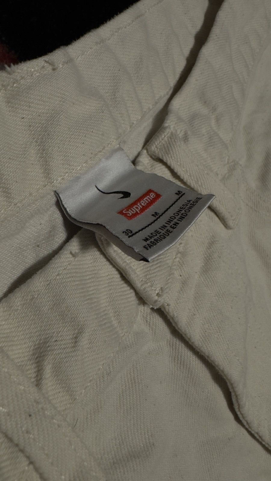 Nike × Supreme Nike x Supreme Denim Shorts "Natural" Size 30 Size US 30 / EU 46 - 6 Thumbnail