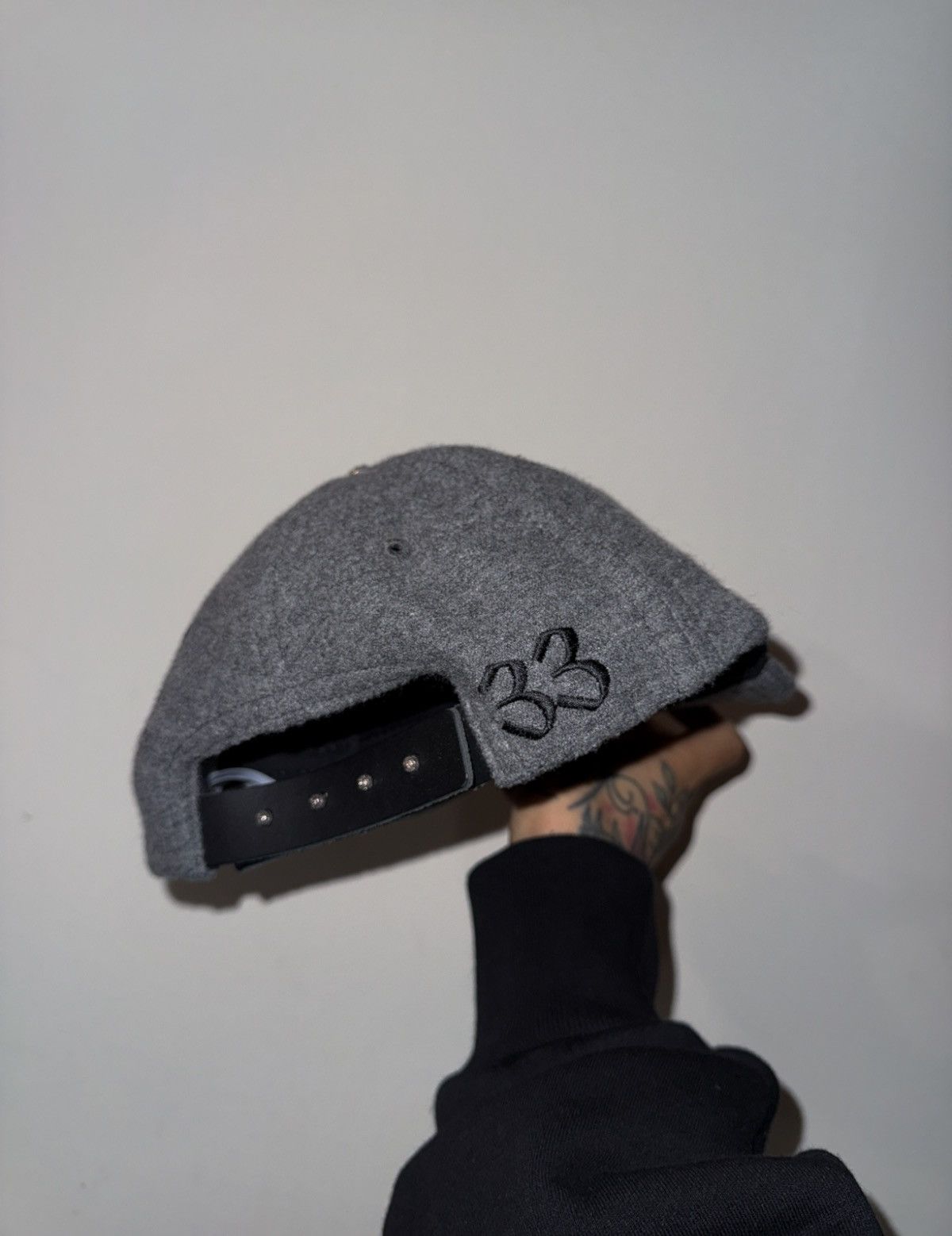 Chrome Hearts Chrome hearts logo wool hat Size ONE SIZE - 3 Thumbnail
