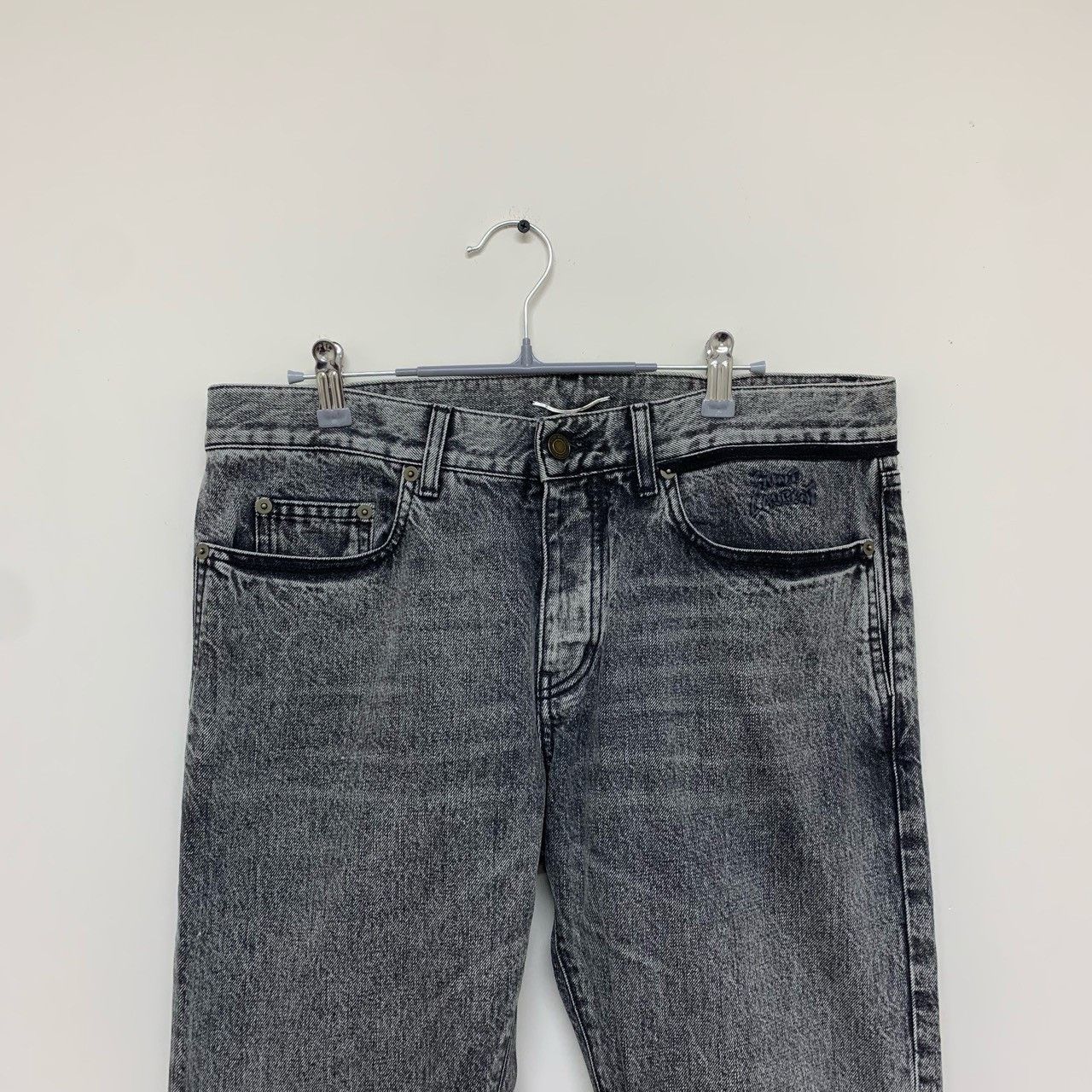 Saint Laurent Paris Saint laurent Grey Denim Pants 2501-Nextarrow Size US 32 / EU 48 - 3 Thumbnail