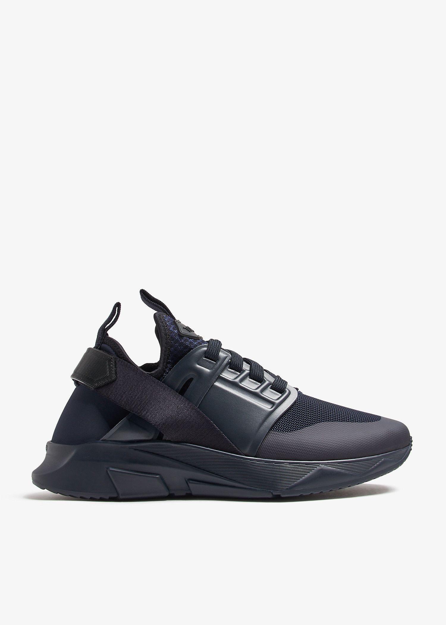 Tom Ford o1w1db10225 J1100 Jago Low-Top Sneakers in Navy Blue Size US 11 / EU 44 - 1 Thumbnail