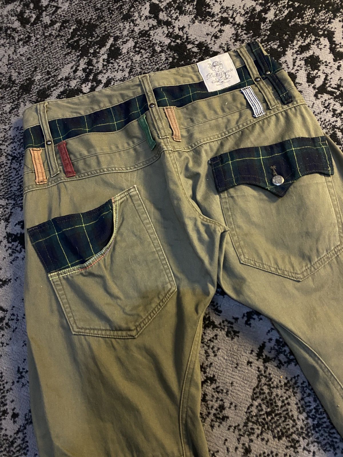 PPFM 2000s Double Waist Dominate Japan Ifsix Vkei Pants Y2k🔥 Size US 32 / EU 48 - 11 Thumbnail