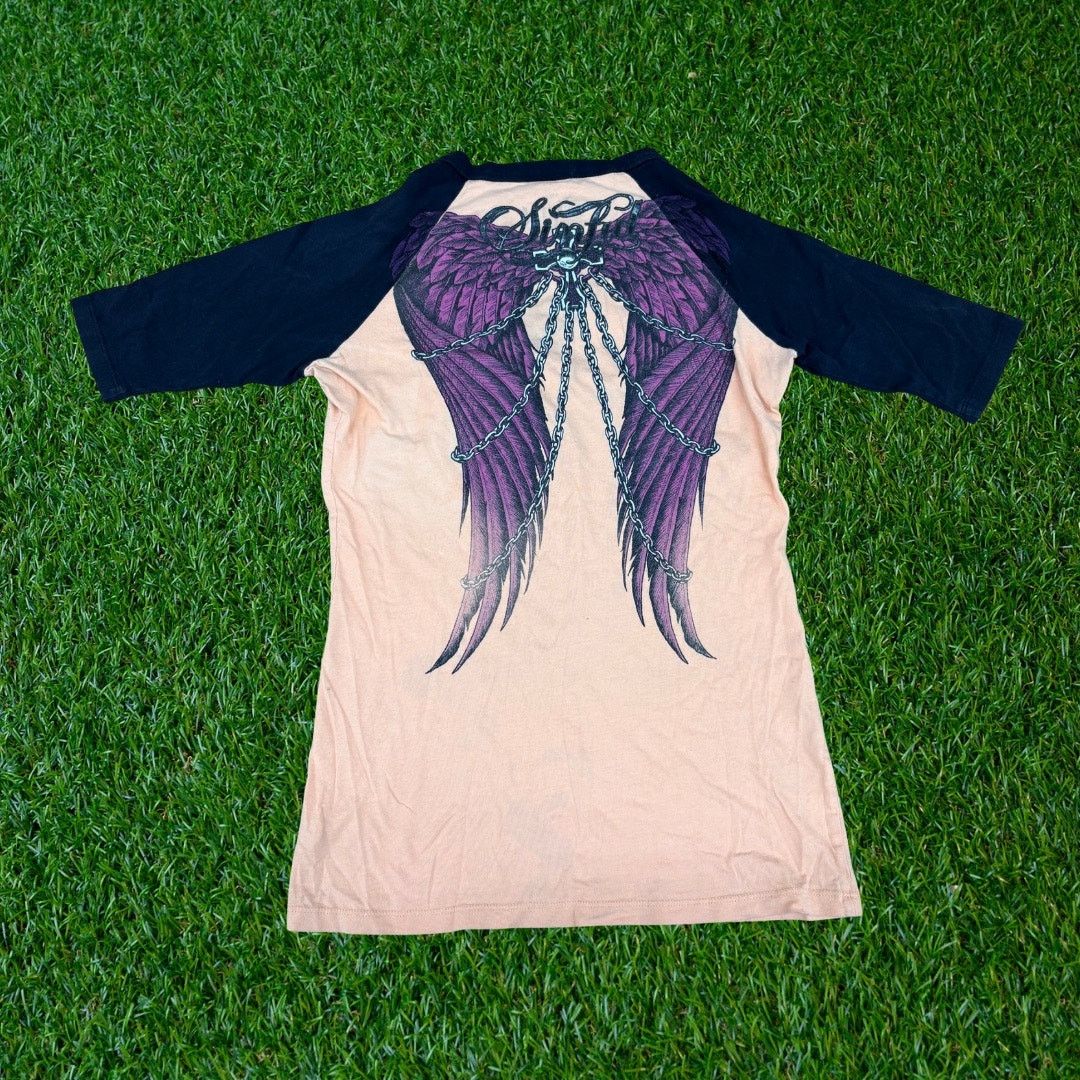 Affliction Sinful Angel Tee Size S / US 4 / IT 40 - 2 Thumbnail