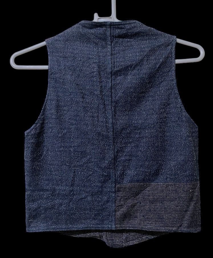 45rpm 45 RPM Indigo Blue Japan Vest jacket workwear Size US S / EU 44-46 / 1 - 4 Thumbnail