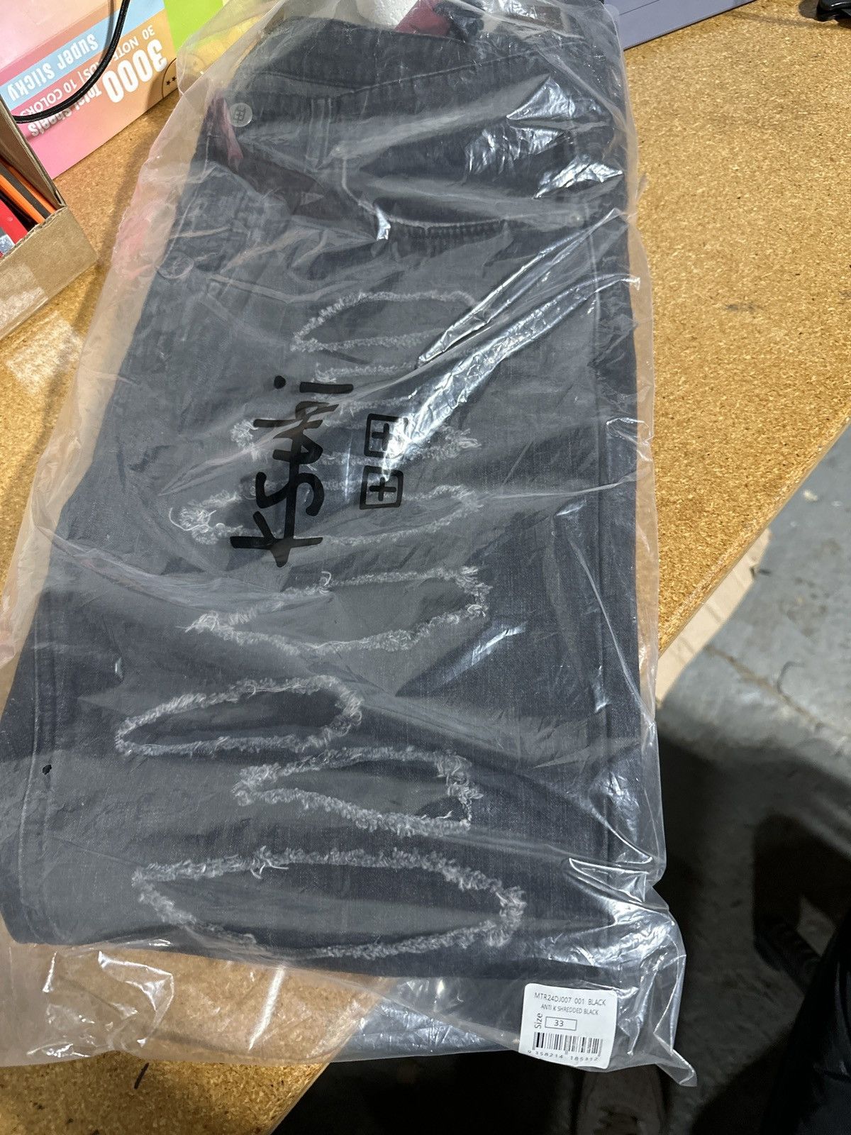 Ksubi Ksubi x Trippie Redd chitch shredded black jeans Size US 33 - 4 Thumbnail