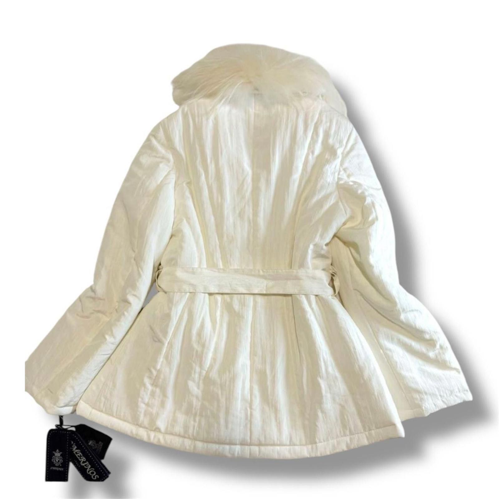 Other Real fox fur whimsy core white classic mid length coat Size XS / US 0-2 / IT 36-38 - 3 Thumbnail