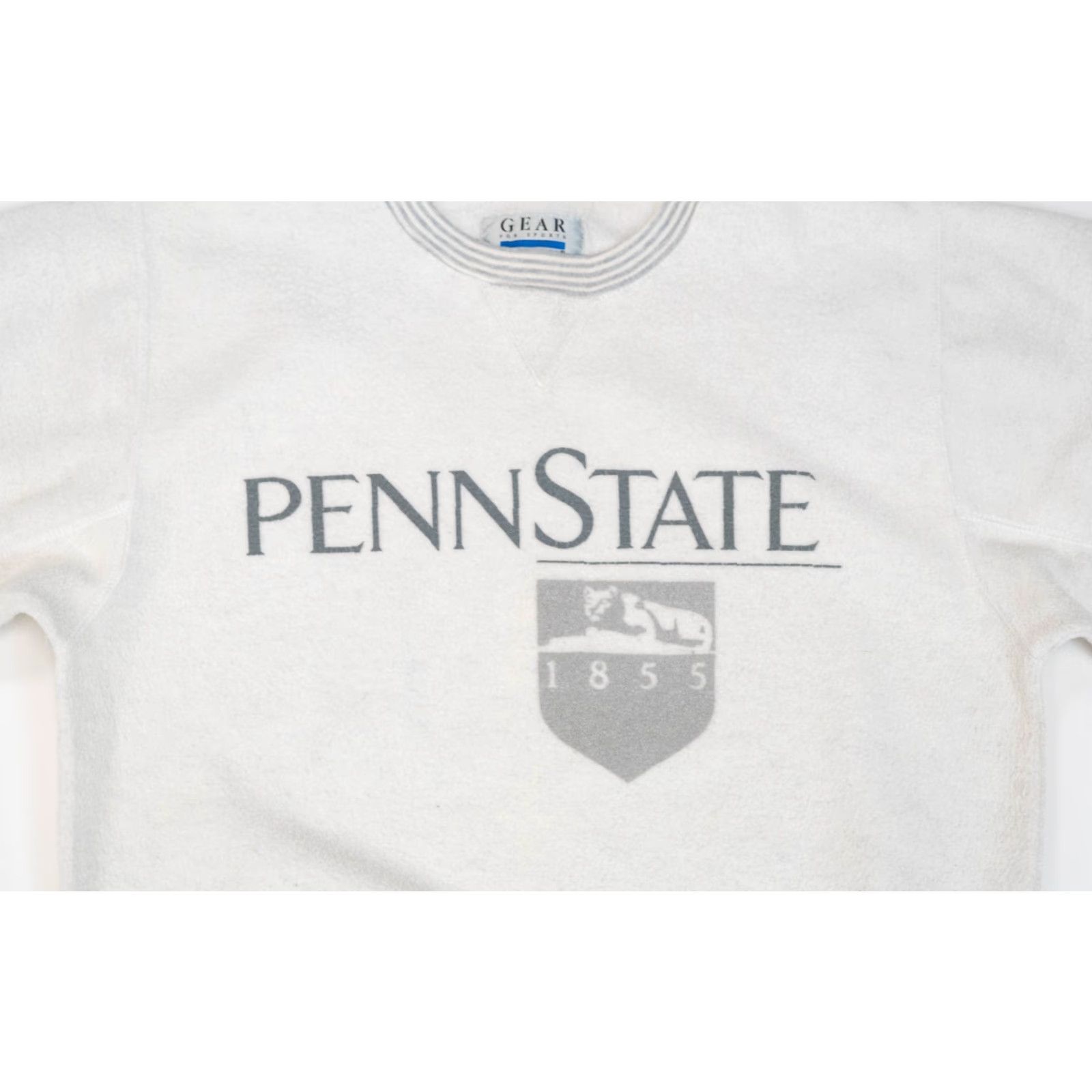 Penn VINTAGE Penn State Nittany Lions Sweatshirt Men Large Gray 90s NCAA PSU Shirt Pullover Crew Neck Logo Graphic Print Winter Fall Spring Men Size US L / EU 52-54 / 3 - 3 Thumbnail