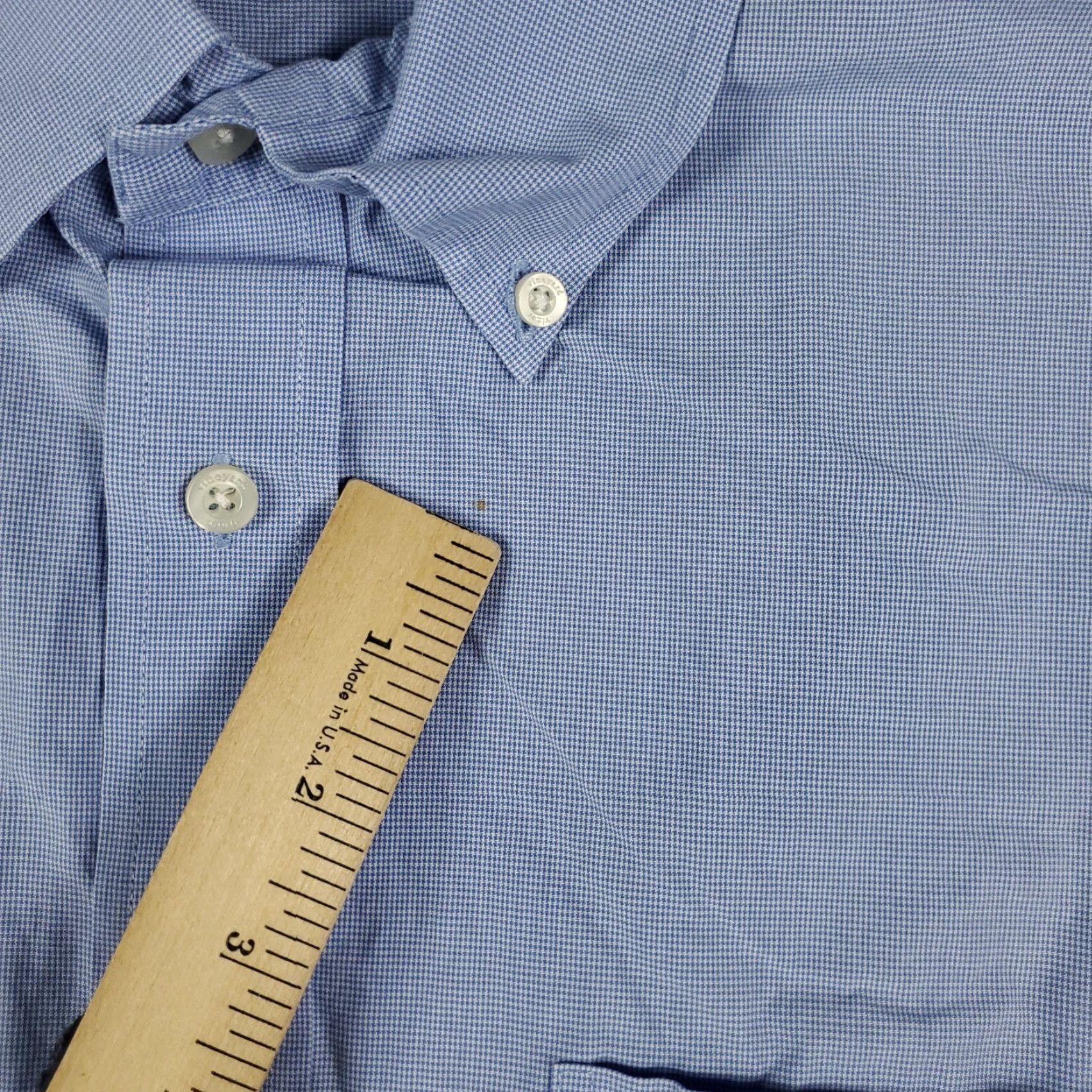 Vineyard Vines Vineyard Vines Shirt Mens XL Blue Button Up Long Sleeve STAINED Casual Size US XL / EU 56 / 4 - 3 Thumbnail