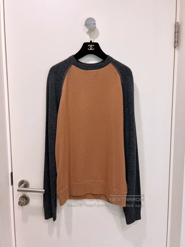 Hermes Hermes Men's Mixed Color Cashmere Knit Sweater Size US M / EU 48-50 / 2 - 1 Thumbnail