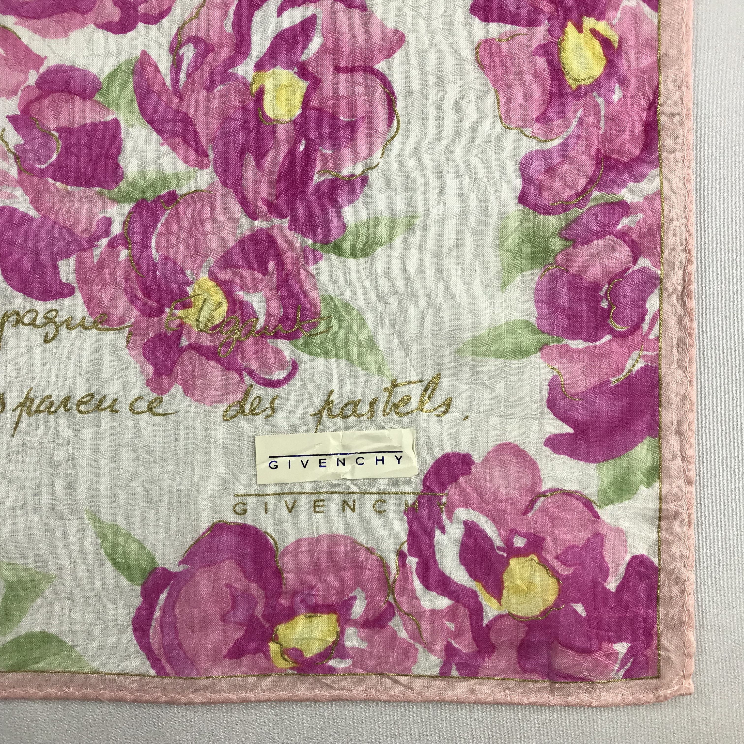 Vintage Givenchy Handkerchief / Bandana / Neckerchief C797 Size ONE SIZE - 5 Thumbnail