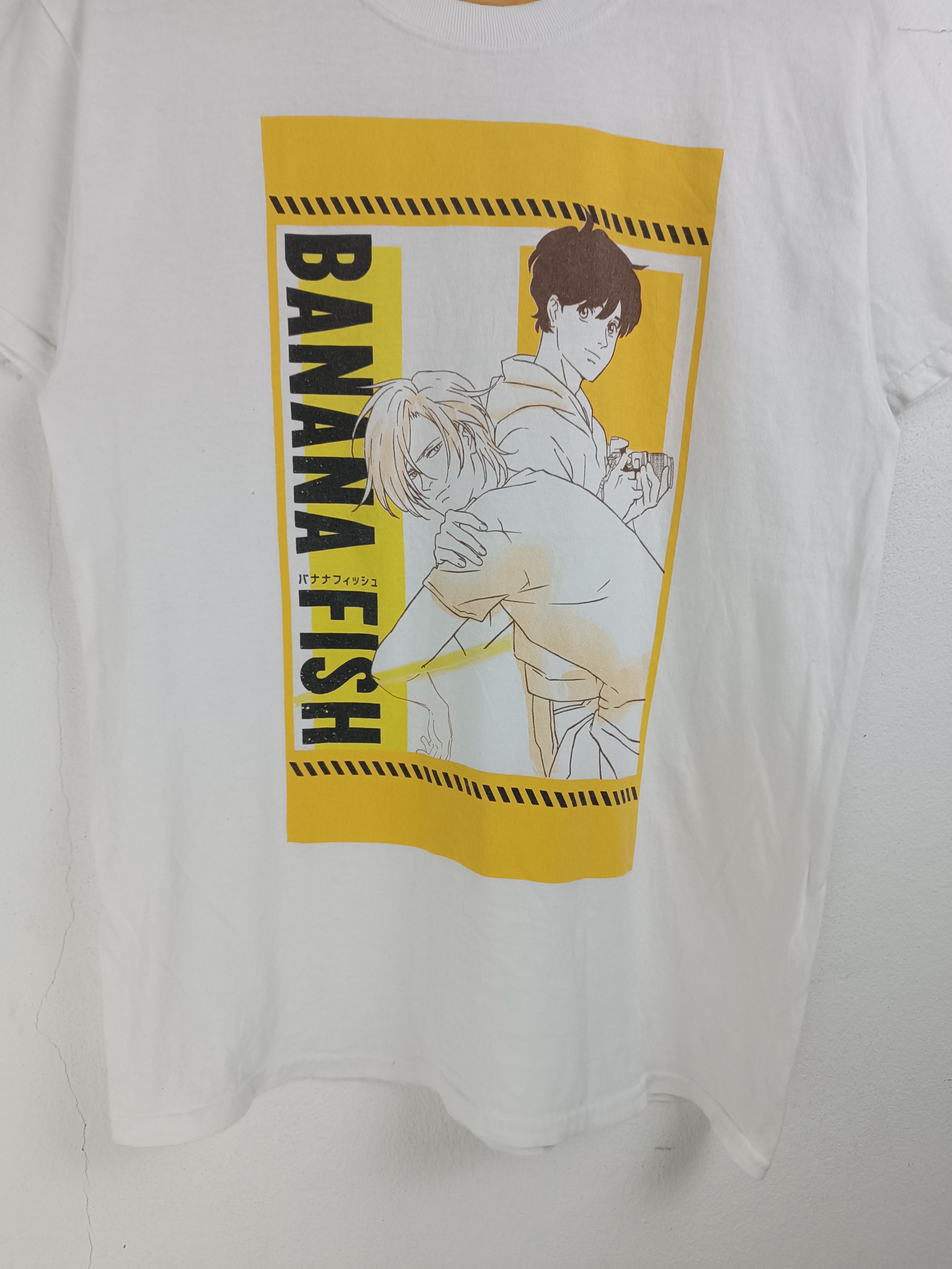 Anime VINTAGE BANANA FISH ANIME MANGA TEE yuri on ice sk8 91 days Size US M / EU 48-50 / 2 - 7 Thumbnail
