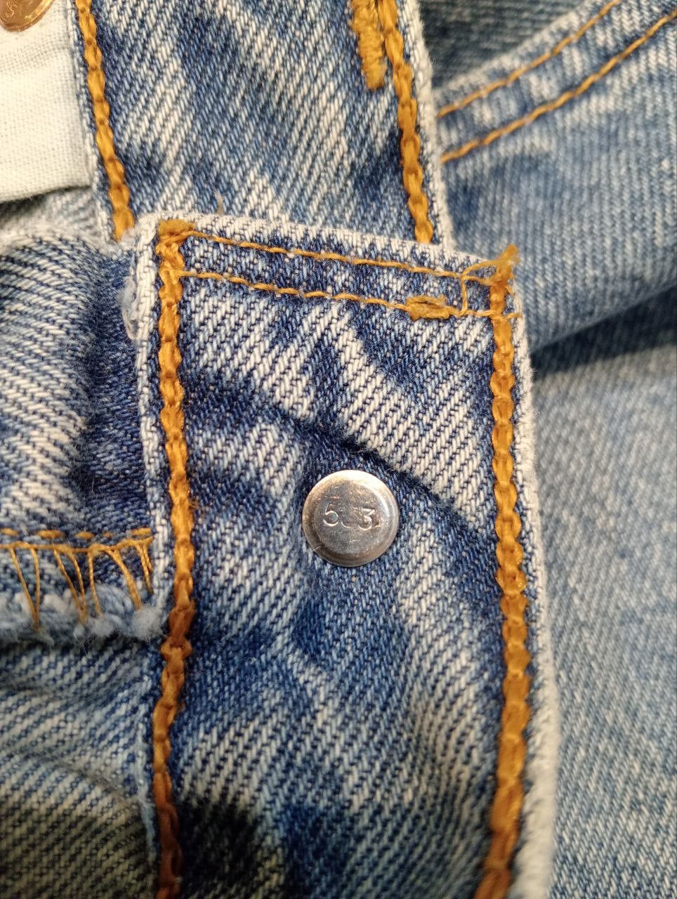 Levi's VINTAGE LEVI'S 501 X SONIC LAB REBUILD JEANS - SIZE 32 Size 31" - 11 Thumbnail