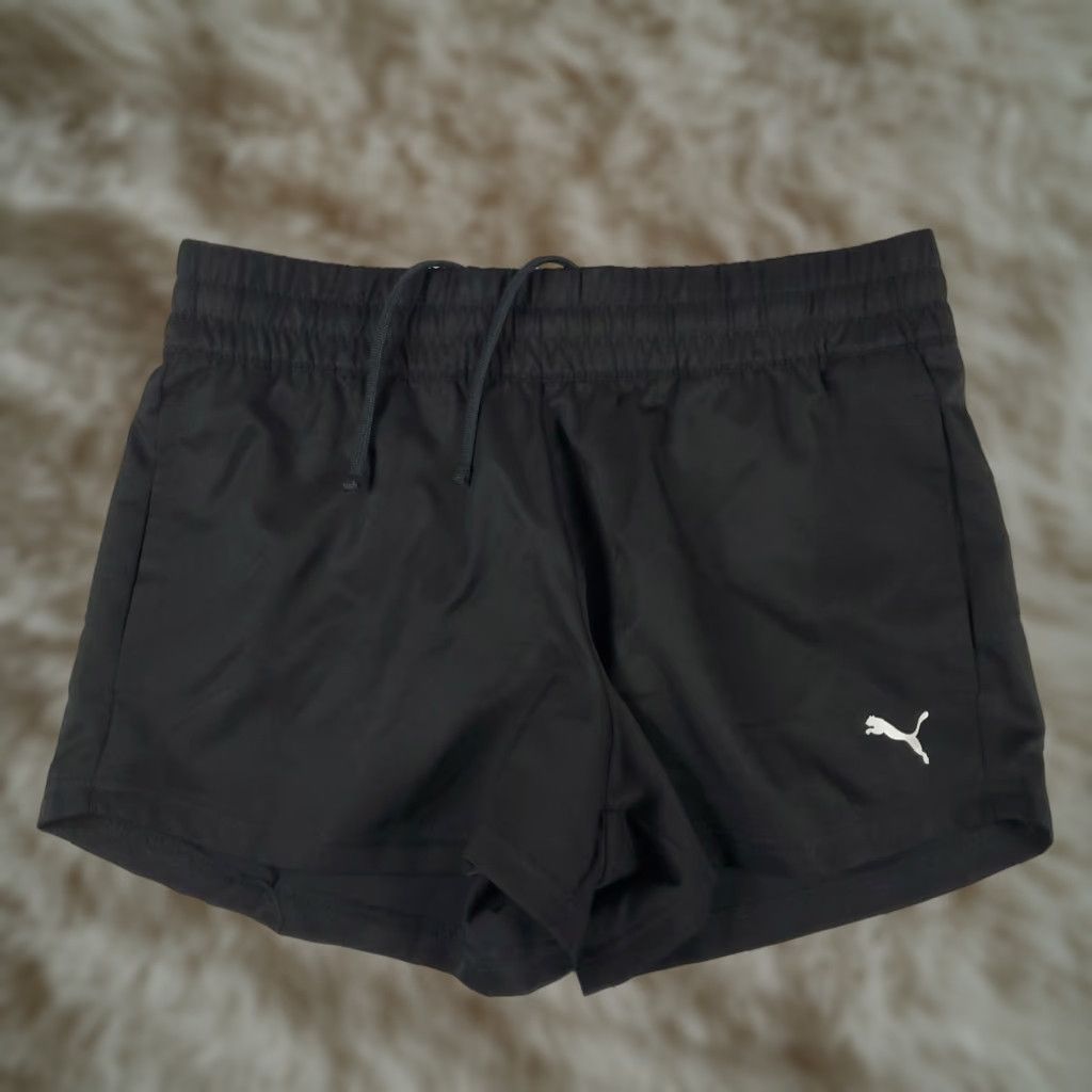 Puma Puma Shorts Womens XS Black Active Running Jogging Training Ladies Size 26" / US 2 / IT 38 - 1 Thumbnail