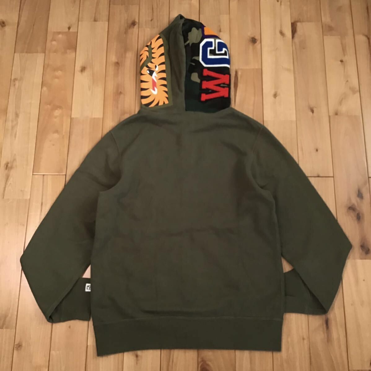 Bape × Nigo BAPE camo Shark full zip hoodie a bathing ape NIGO Size US M / EU 48-50 / 2 - 2 Thumbnail