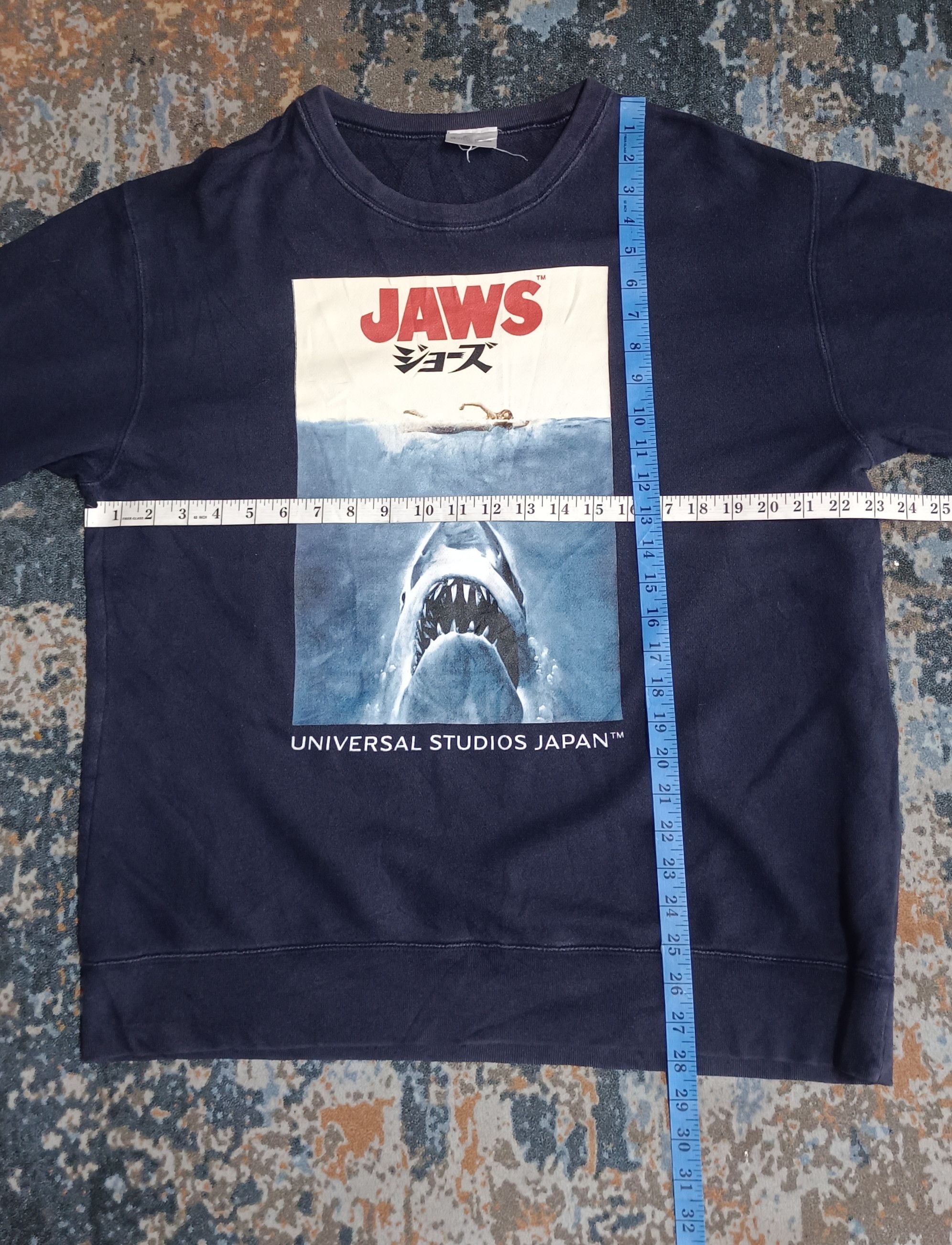 Japanese Brand Vintage Jaws Universal Studio Japan Size US L / EU 52-54 / 3 - 13 Thumbnail