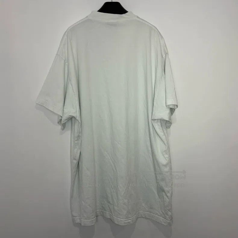 Balenciaga Balenciaga Solid Logo Tag Short Sleeve T-Shirt Size US L / EU 52-54 / 3 - 1 Thumbnail