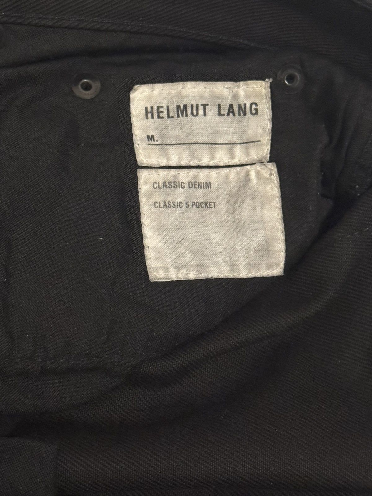 Helmut Lang Helmut Lang Sample SS04 Bondage “Mummy” Denim Size US 29 - 5 Thumbnail