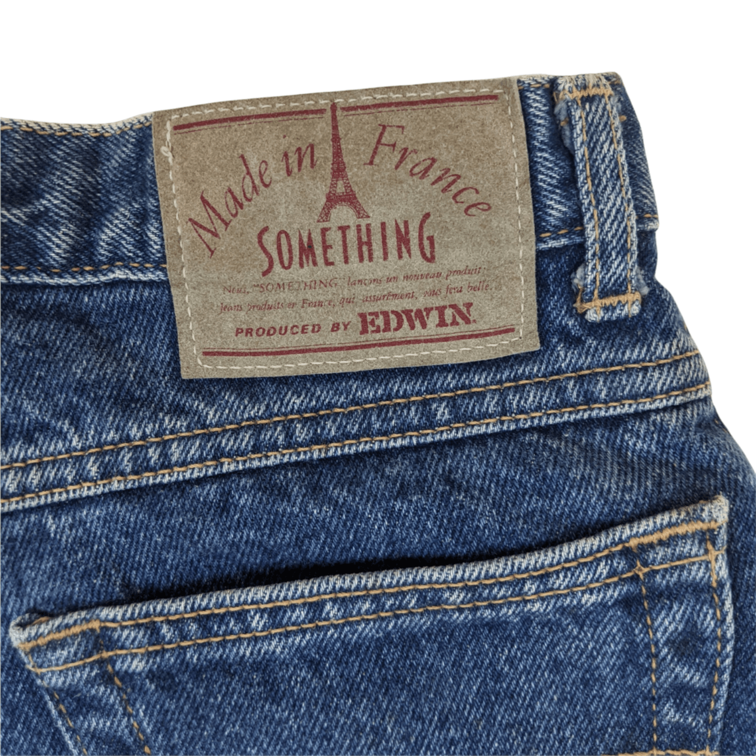 Edwin SOMETHING by Edwin France Denim Jeans Pant Size 25" / US 0 / IT 36 - 9 Thumbnail