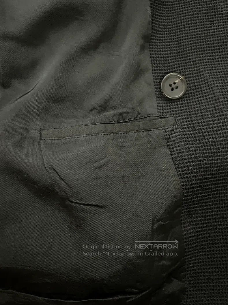 Yohji Yamamoto Yohji Yamamoto size s 1995aw Show Flower Knit Collar blazer Size 48R - 5 Thumbnail