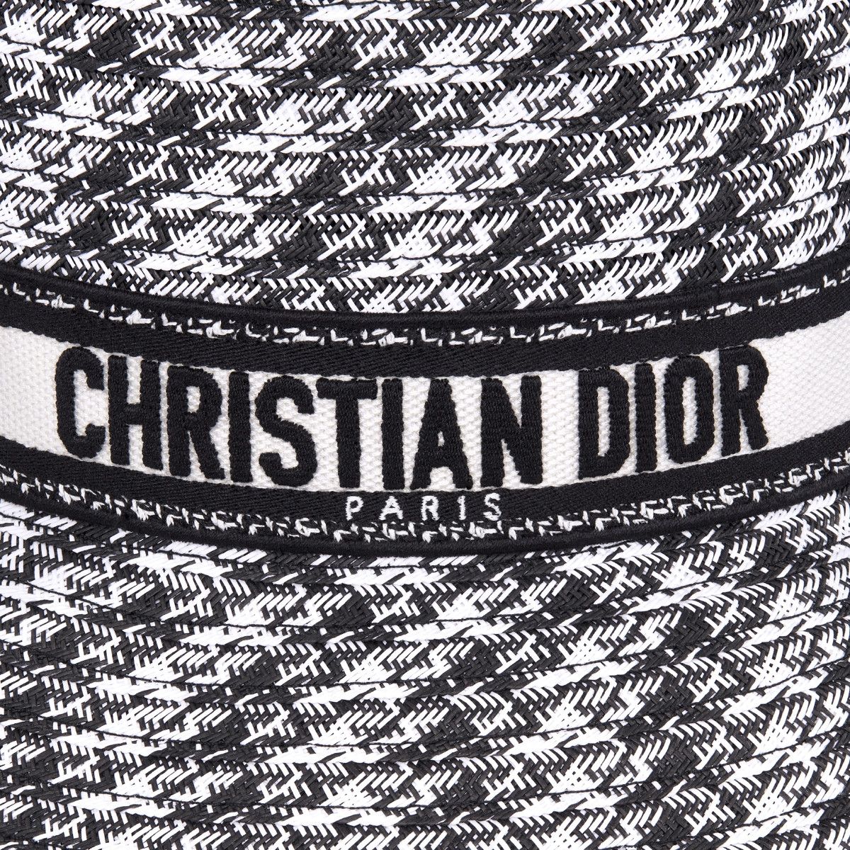 Dior o1w1db10326 Size:OS/Large Brim Hat in Black/White Size ONE SIZE - 3 Thumbnail