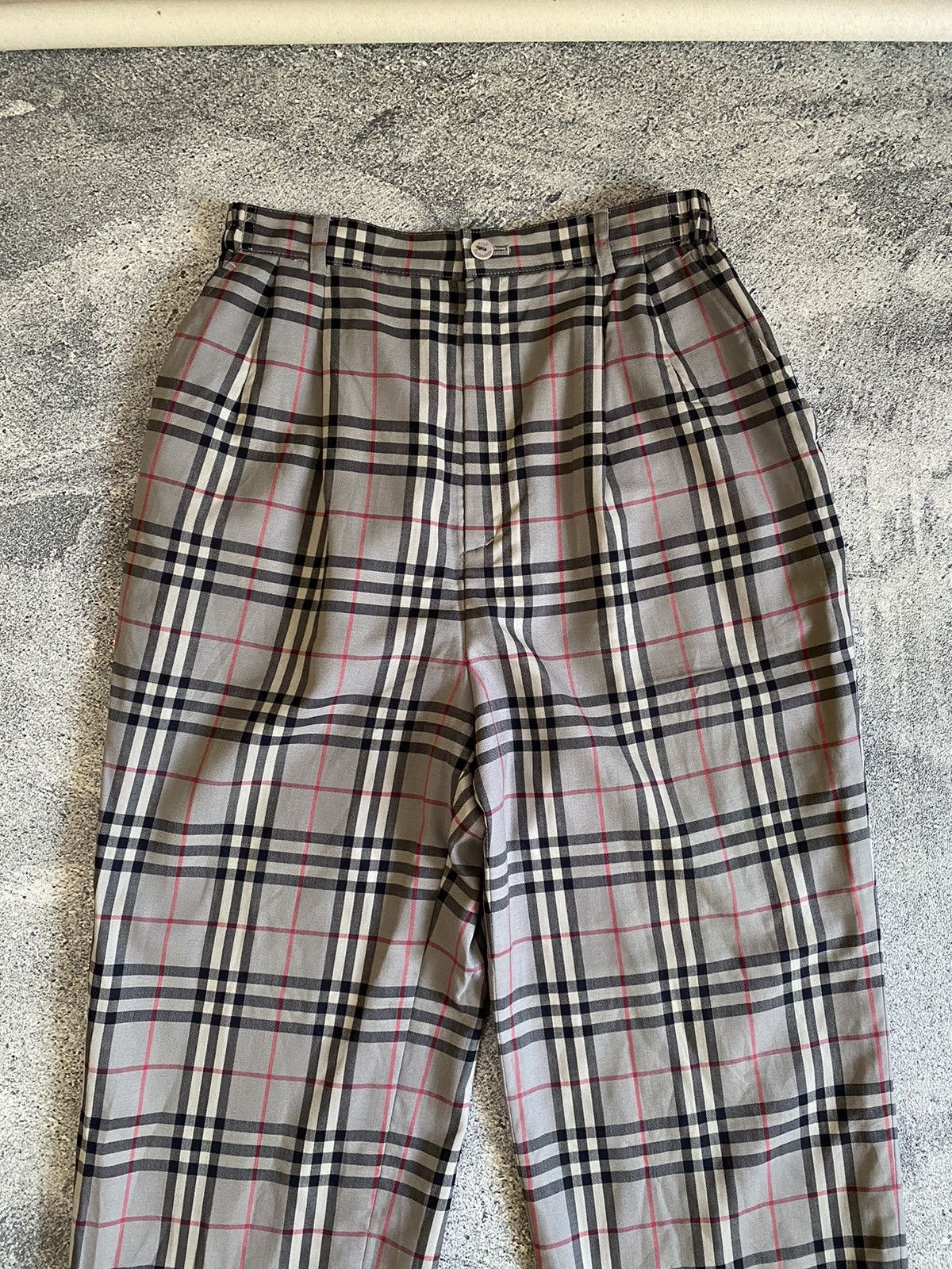 Burberry BURBERRYS GOLF NOVA CHECK PANTS Size 29" - 3 Thumbnail