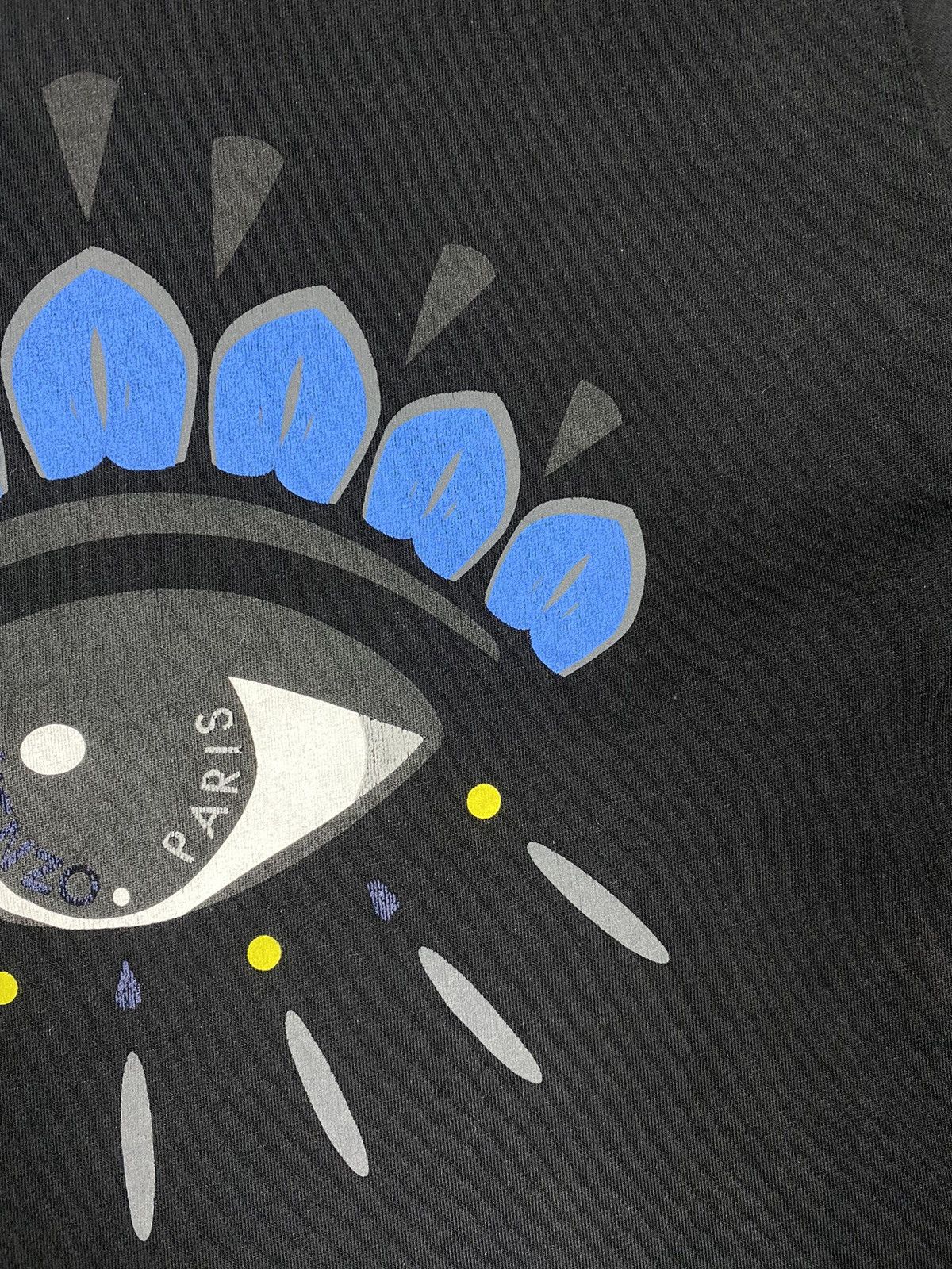 Kenzo Vintage Kenzo Paris Eye Big Logo Designer Luxury Tee Size US S / EU 44-46 / 1 - 8 Thumbnail