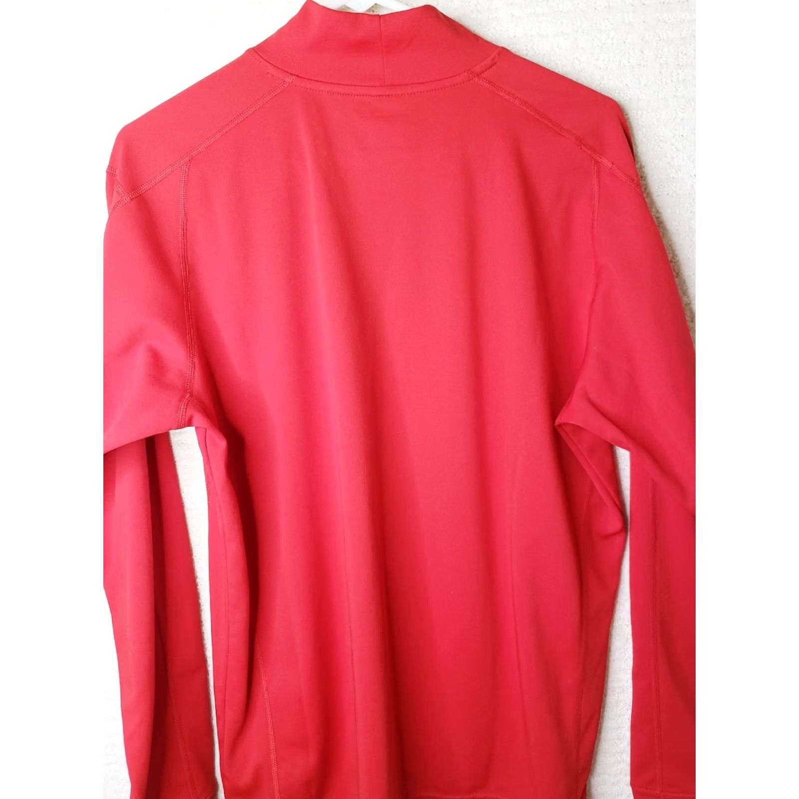 Vintage Columbia Omni-Wick Shirt Mens Large Red 1/4 Zip Long Sleeve Pullover Golf Hiking Running Walking Omn i-Wick Size US L / EU 52-54 / 3 - 7 Thumbnail