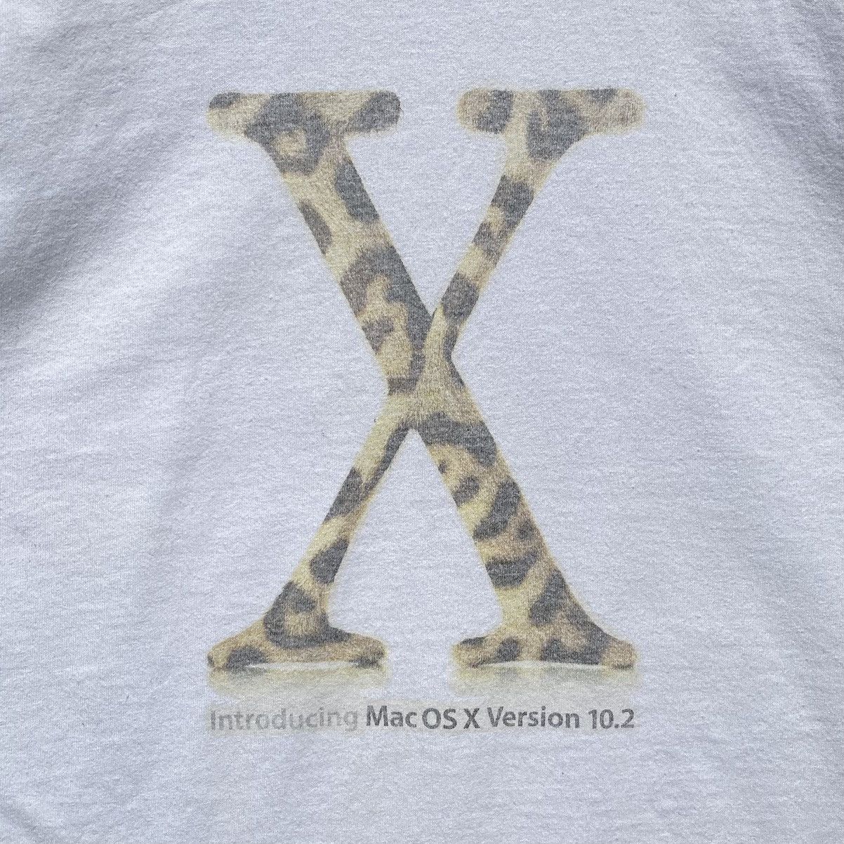 Apple Vintage Iphone Apple Introducing Mac OS X Version 10.2 Tee Size US L / EU 52-54 / 3 - 9 Thumbnail
