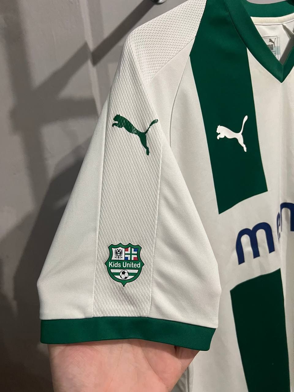 Puma 2017/18 FC GRONINGEN #10 MATCH WORN SOCCER JERSEY SHIRT XL Size US XL / EU 56 / 4 - 11 Thumbnail