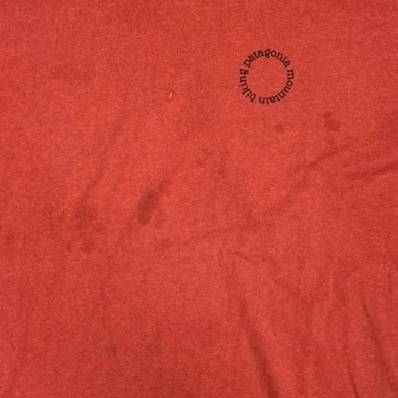 Patagonia Patagonia Men's Spoke Stencil Short Sleeve Tee Size L Red Size US 31 - 3 Thumbnail