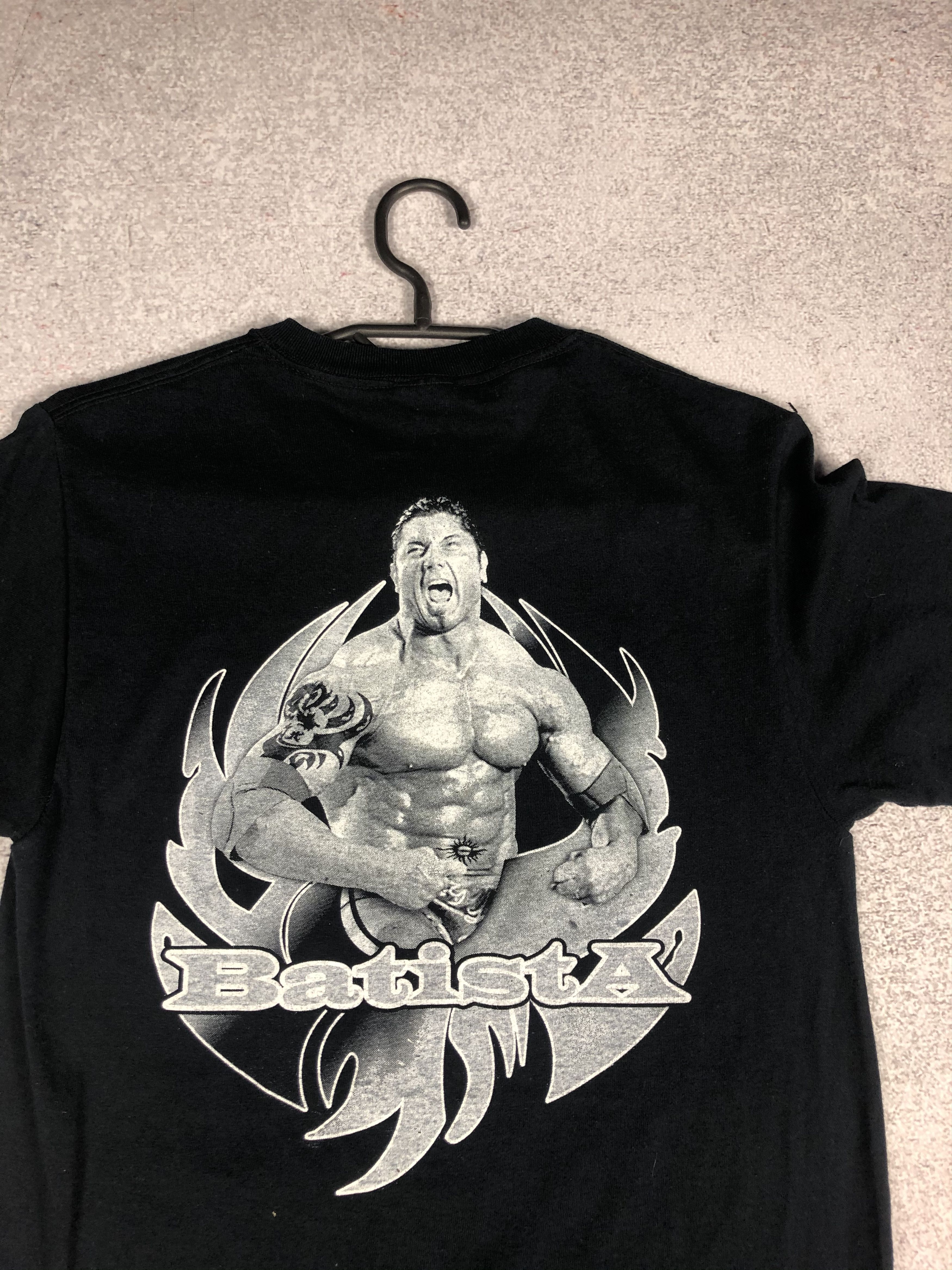 WWE Vintage Batista WWE T-Shirt Wrestling Tee Size US S / EU 44-46 / 1 - 2 Thumbnail