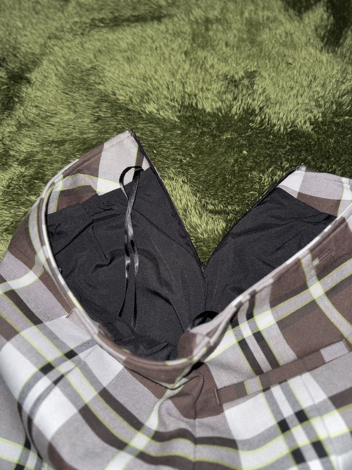 Adidas × Ivy Park [M] Adidas x IVY PARK Plaid Skirt Brown Size 28" / US 6 / IT 42 - 6 Thumbnail
