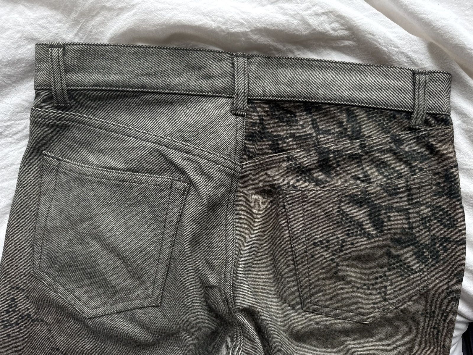 5351 POUR LES HOMMES Rare 5351 Python Jeans Size US 32 / EU 48 - 4 Thumbnail