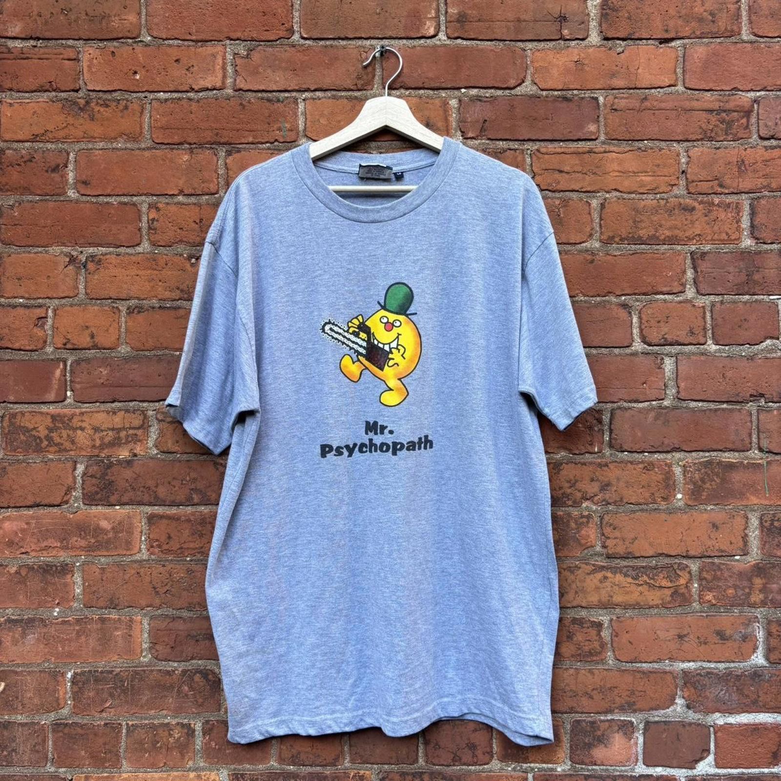 Other Vintage Mr psychopath t shirt 00s L/XL Size US XL / EU 56 / 4 - 1 Thumbnail