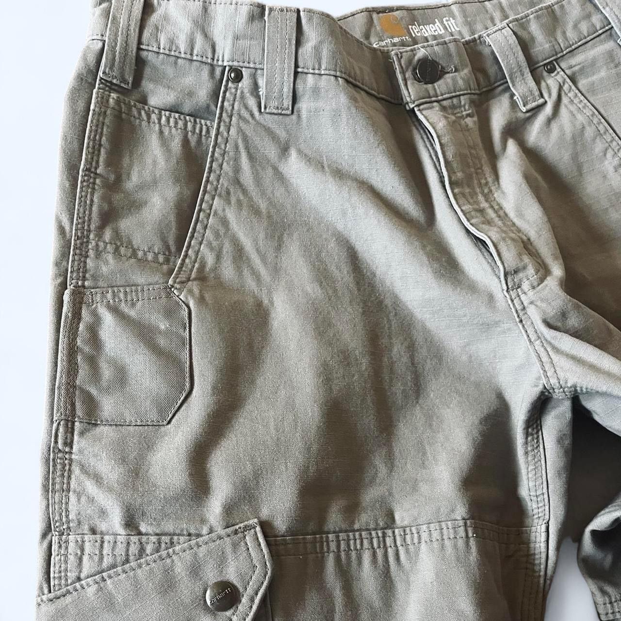 Carhartt × Vintage Carhartt Double Knee Carpenter Cargo Pants - 34 Size US 34 / EU 50 - 4 Thumbnail