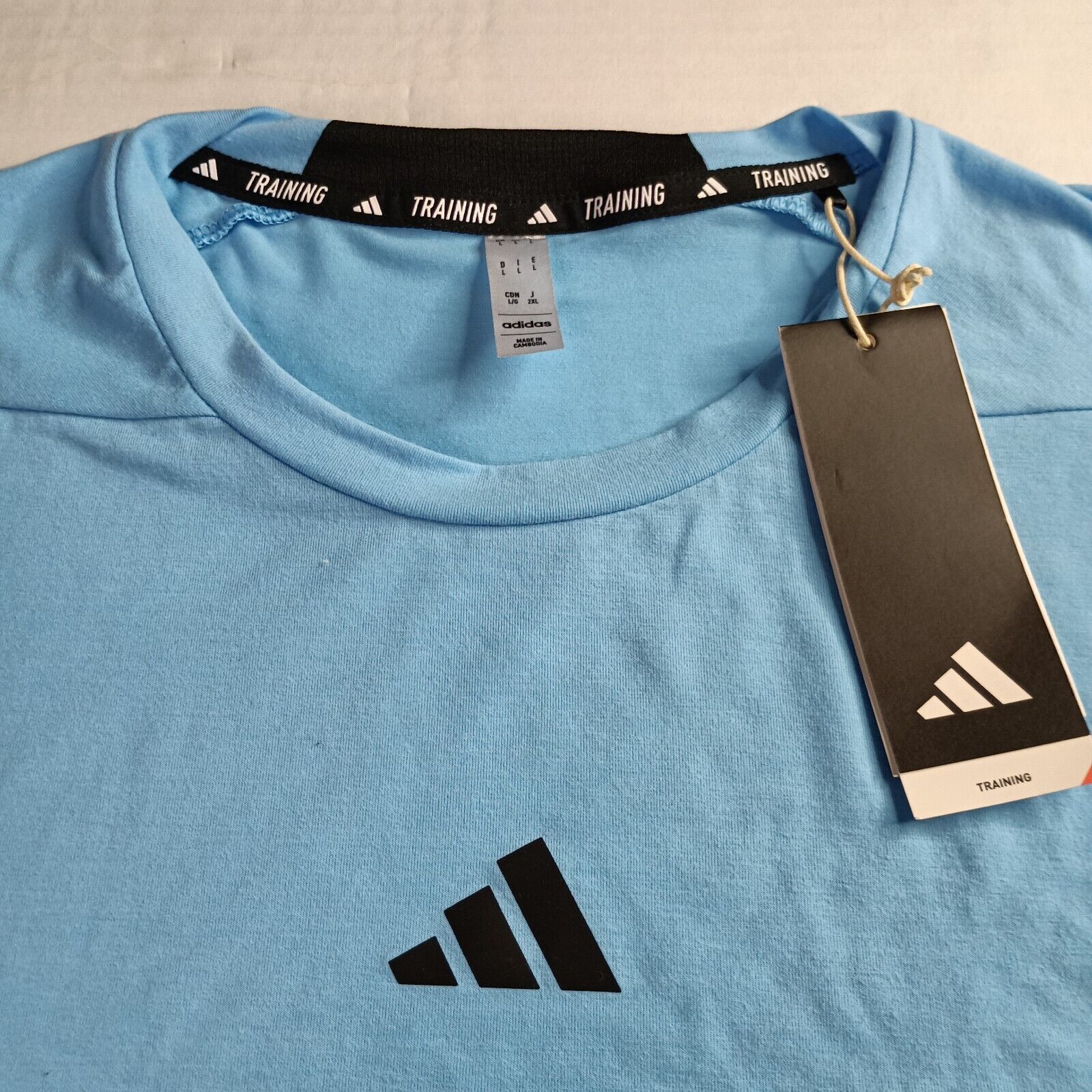 Adidas Adidas IS3824 D4T Tank Tops Men's L Large Sky Blue Training Size US L / EU 52-54 / 3 - 2 Thumbnail