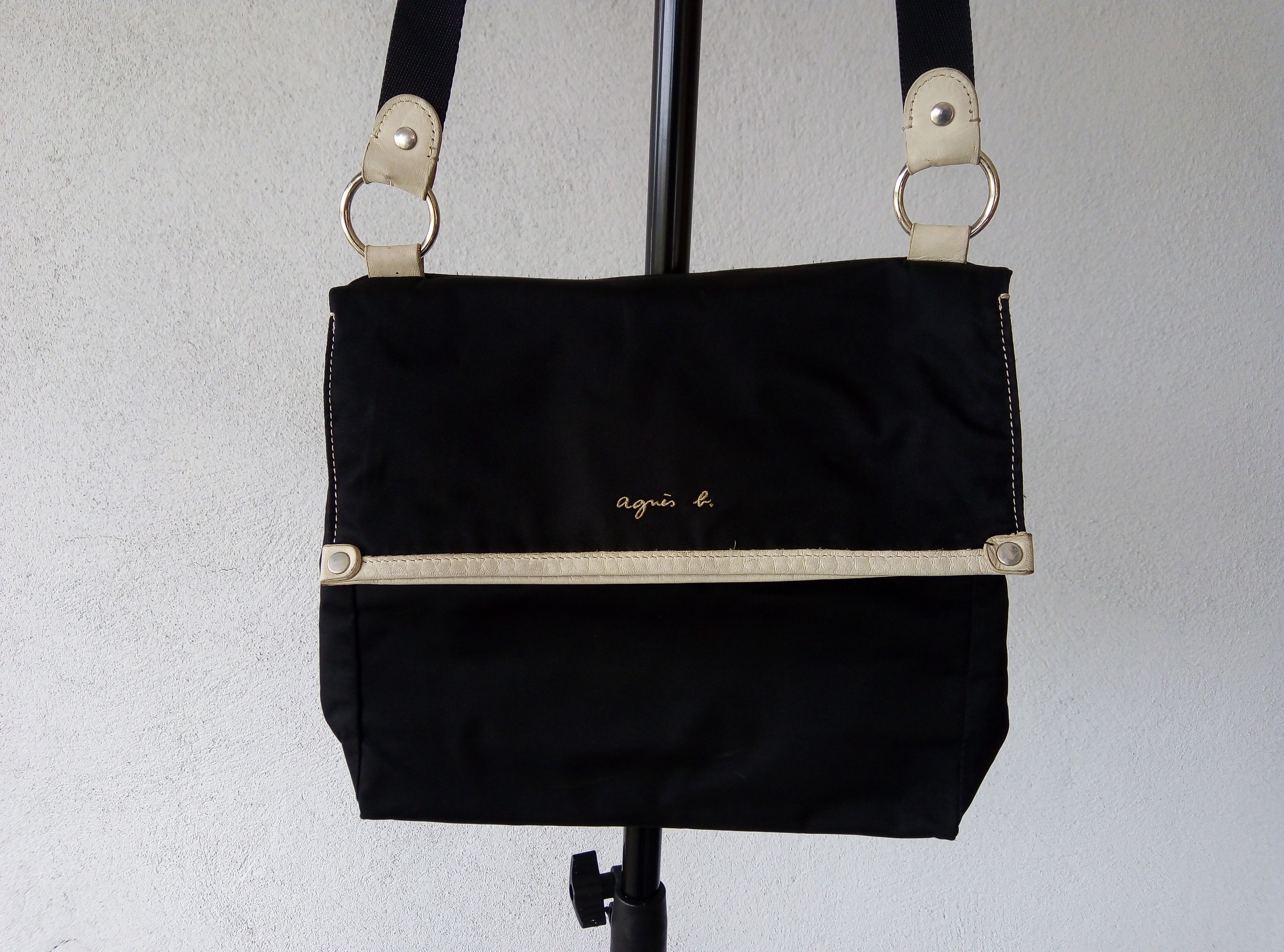 agnes b. Vintage Agnes b designer square crossbody sling bag men wmn Size ONE SIZE - 2 Thumbnail