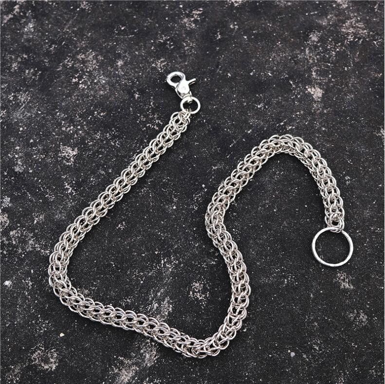 Japanese Brand × Jewelry Retro streetwear punk 78cm long punk trousers Size ONE SIZE - 3 Thumbnail