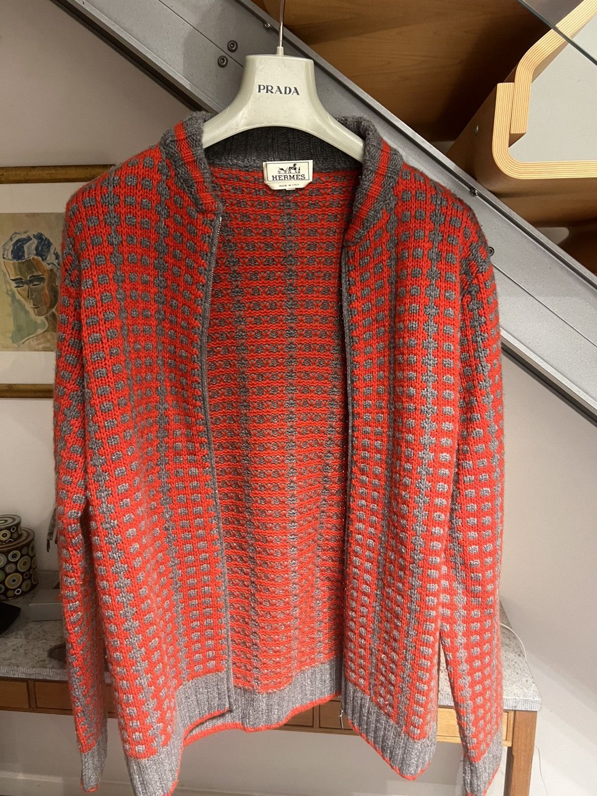 Hermes Hermes cashmere sweater Size US M / EU 48-50 / 2 - 1 Thumbnail