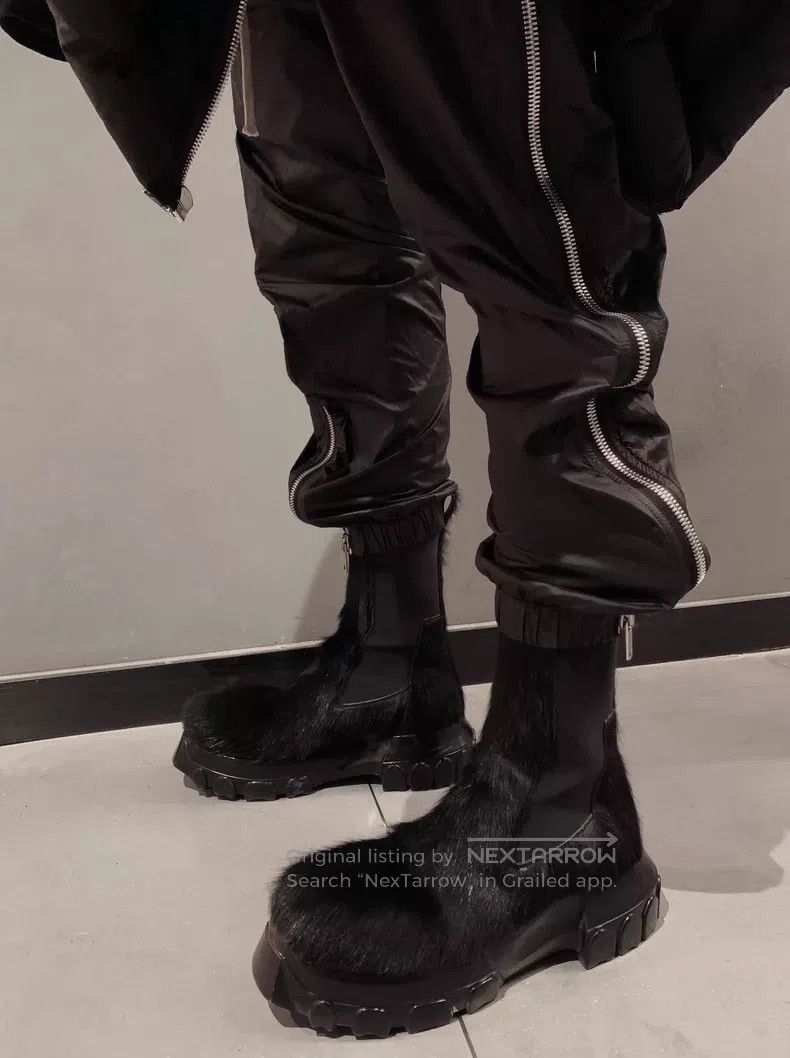 Rick Owens Rick Owens Cow hair Bozo octopus boots Size US 6.5 / IT 36.5 - 7 Thumbnail