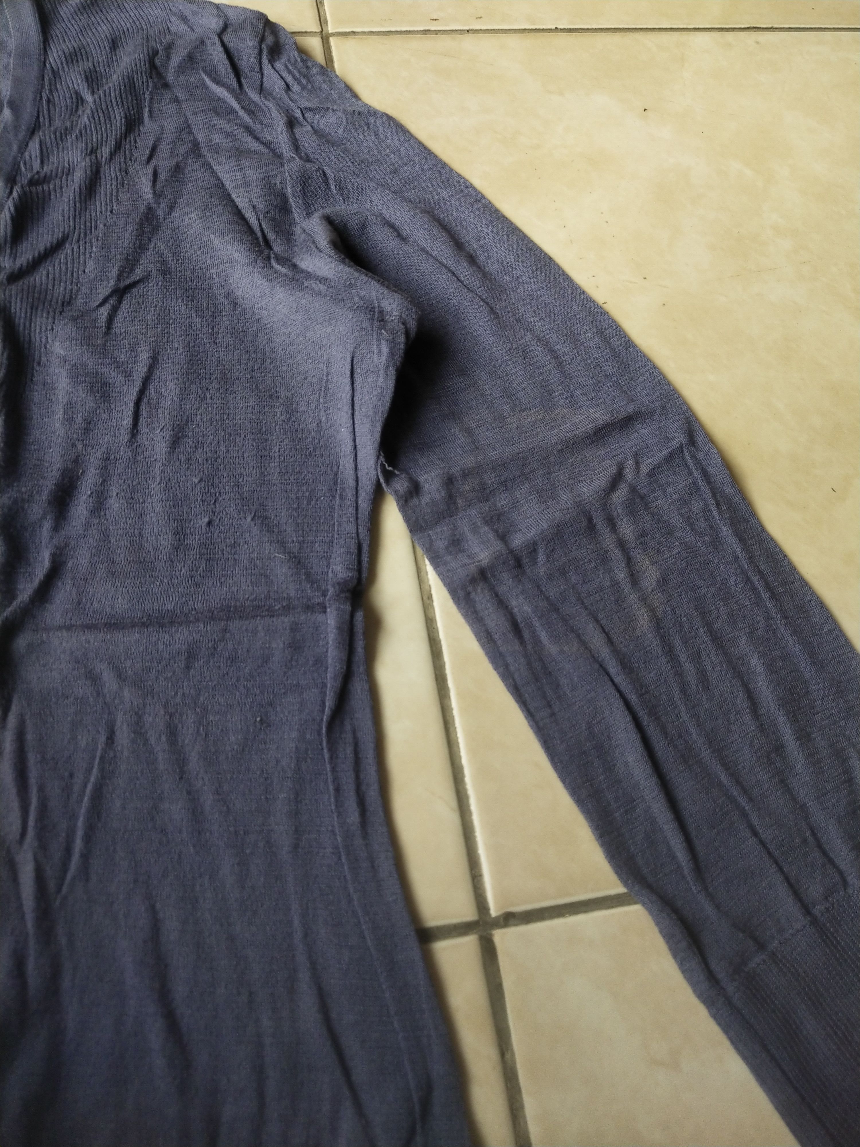 Paul Stuart Paul Stuart New York Navy Cotton Knit Cardigan Size M / US 6-8 / IT 42-44 - 3 Thumbnail