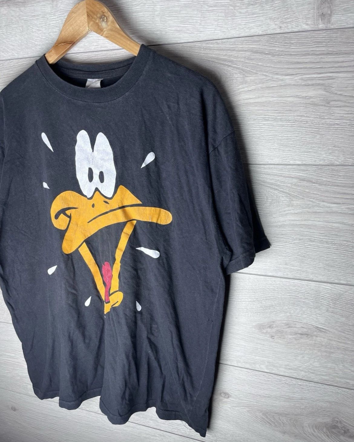 Other Vintage 1989 Daffy Duck Big Face Looney Tunes Large USA Size US L / EU 52-54 / 3 - 4 Thumbnail