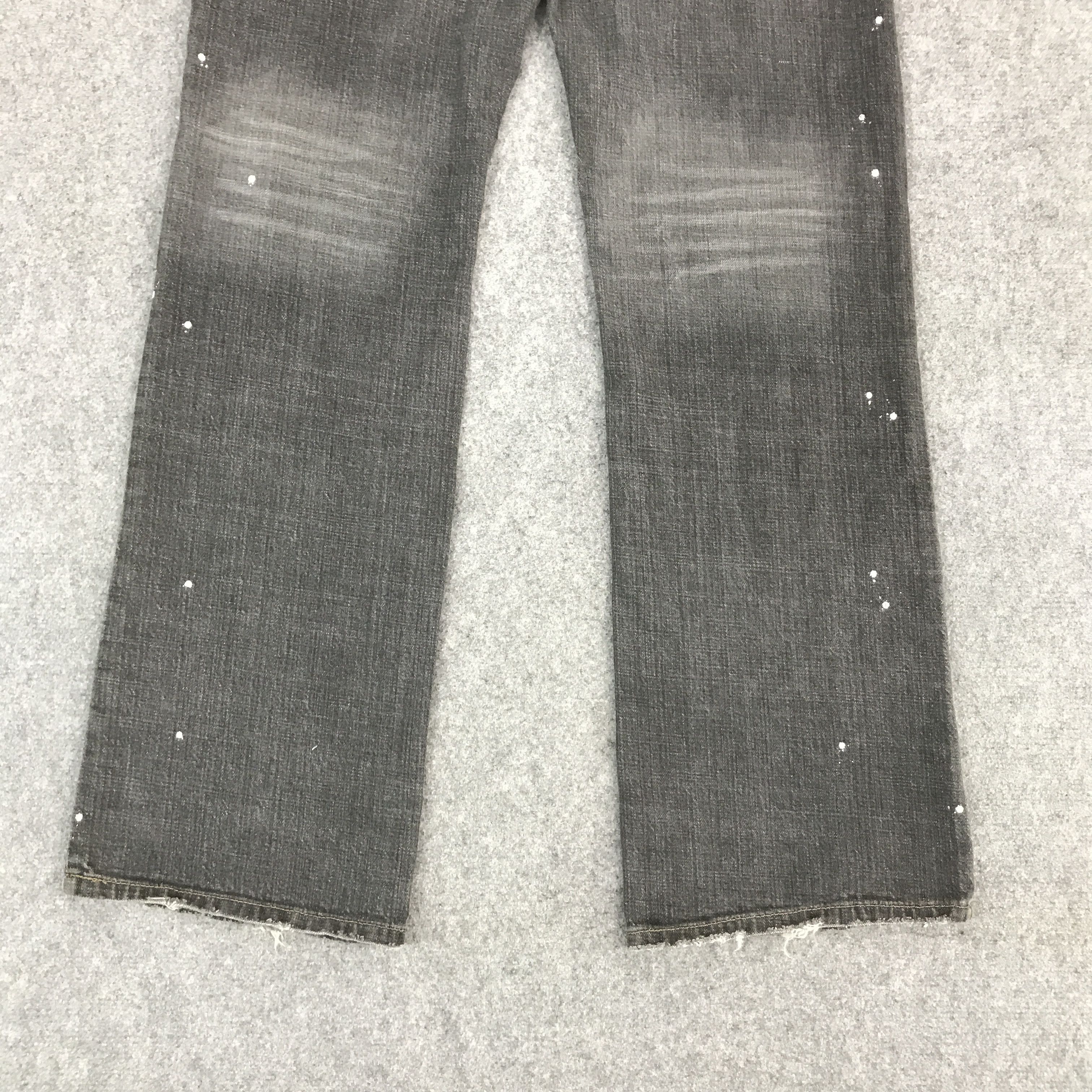 Japanese Brand BOOTCUT BLACK FADED DENIM JAPANESE BRAND PANTS Size US 31 - 6 Thumbnail