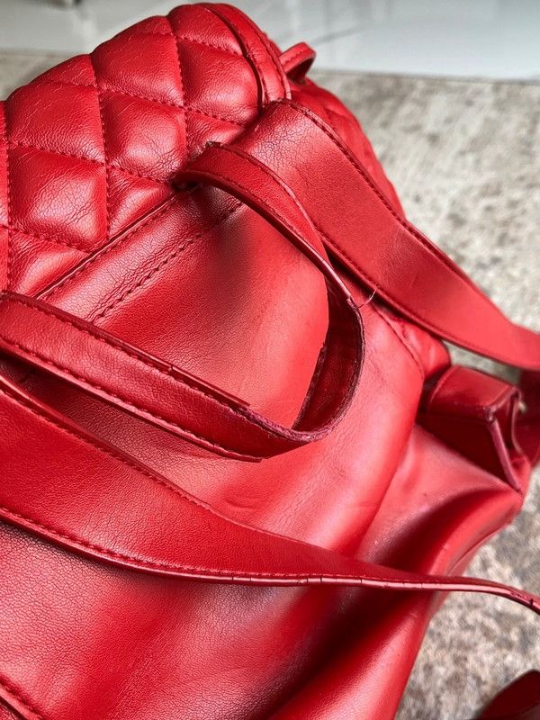 Moschino Love Moschino Red Bag Leather Size ONE SIZE - 15 Thumbnail