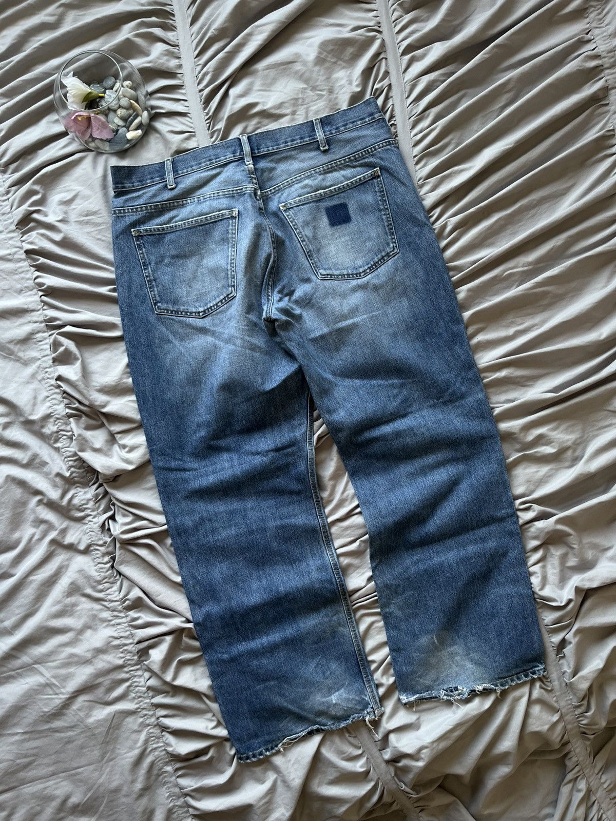 Carhartt Vintage Carhartt Single Knee Jeans Baggy Washed Distressed Size US 36 / EU 52 - 1 Thumbnail