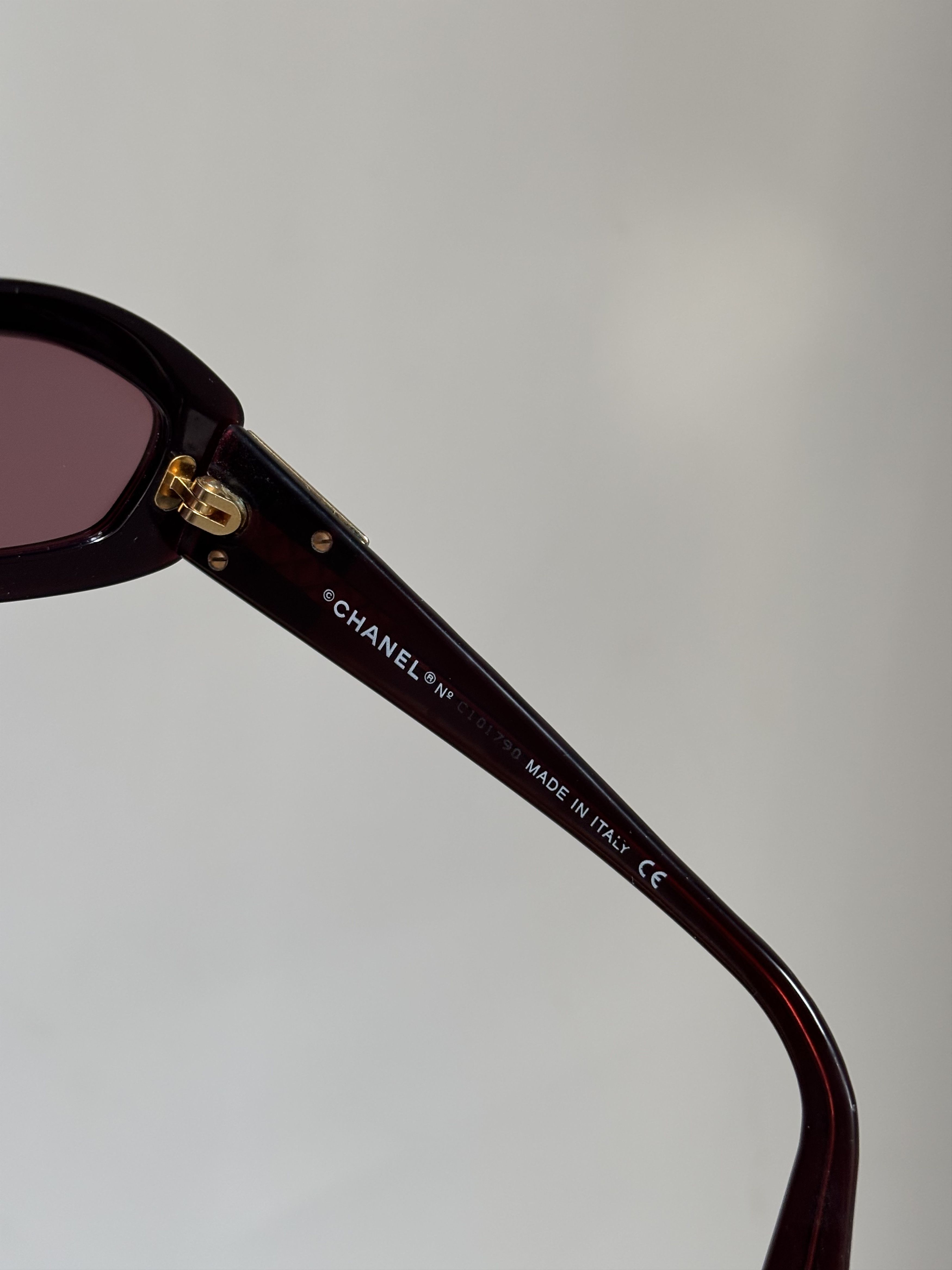 Chanel Chanel Sunglasses 5014 Rhinestone Rimless 4017 Vintage Size ONE SIZE - 5 Thumbnail