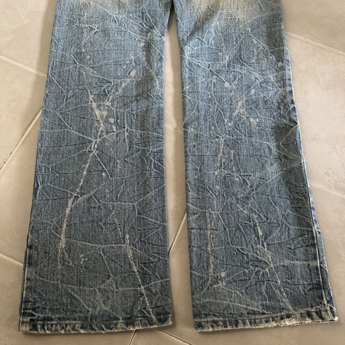 If Six Was Nine Distressed Ripped Japanese Jeans Size US 32 / EU 48 - 6 Thumbnail