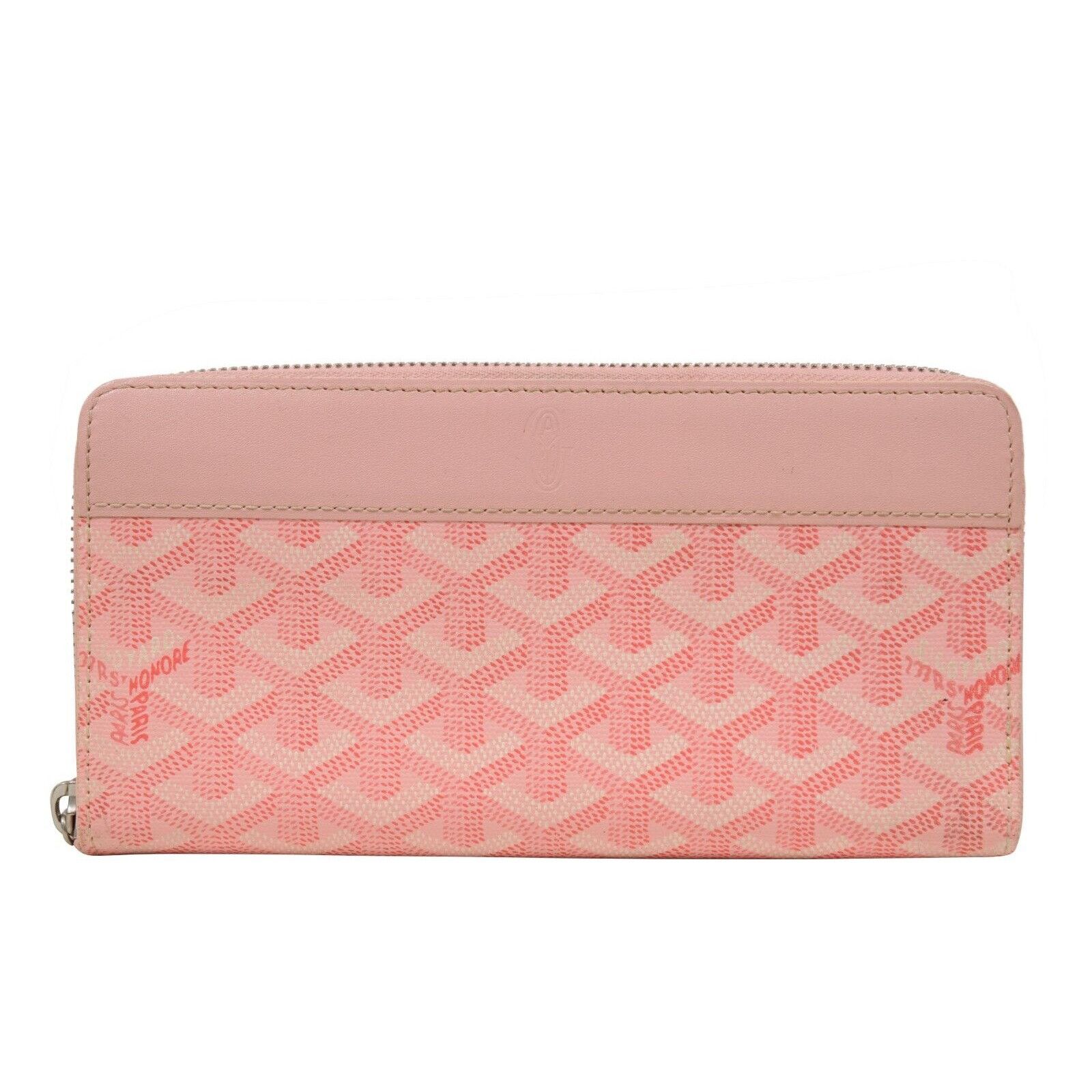 Goyard Matignon Zip Long Wallet Pink - 01915 Size ONE SIZE - 9 Thumbnail